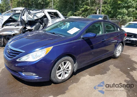 2013 Hyundai Sonata Gls из США, поврежденный, VIN 5NPEB4AC1DH648052